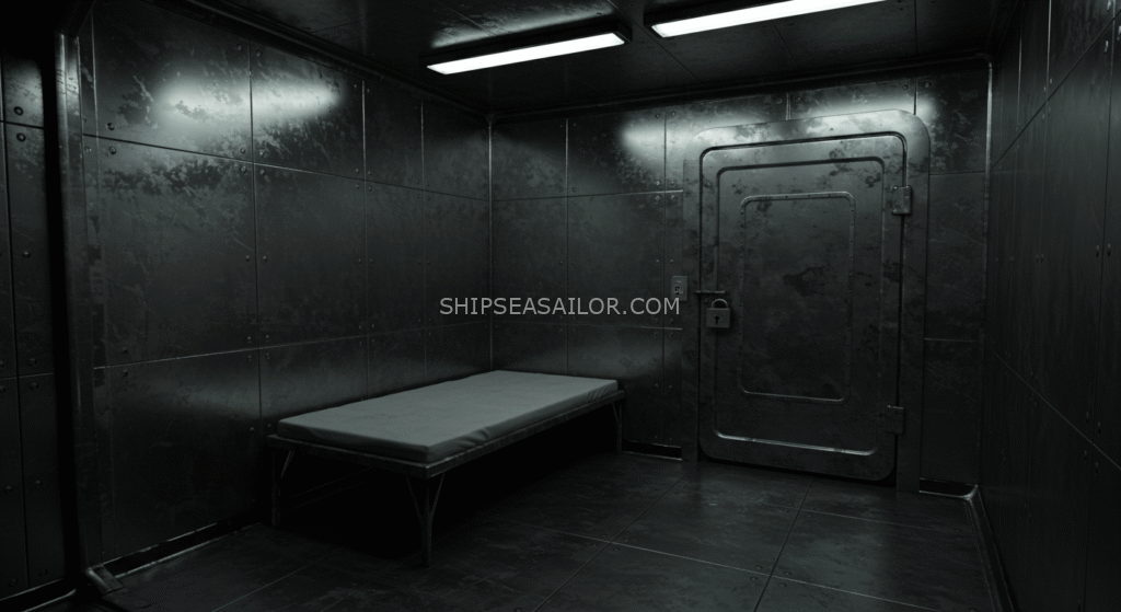 do cruise ships have jails
